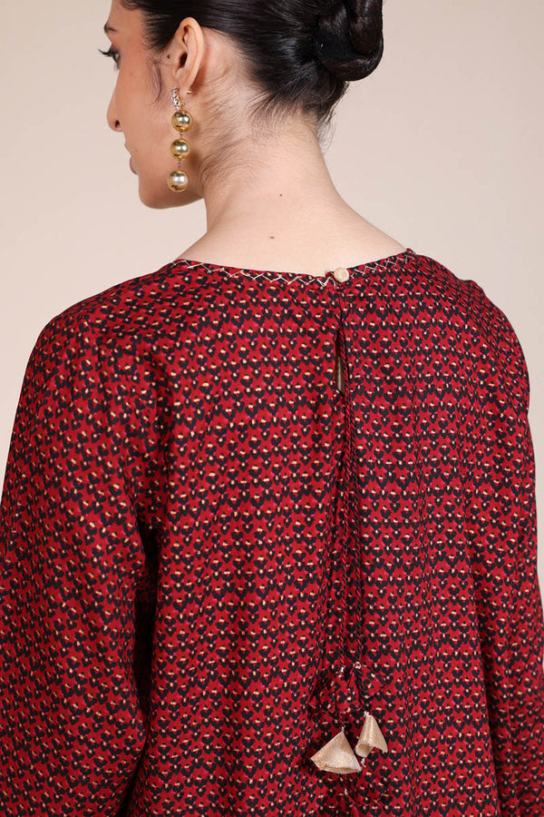 Thai Paisley Luxe Gharara Set