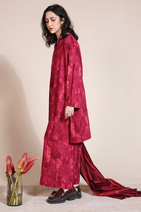 Denim Bleach Co-Ord Set