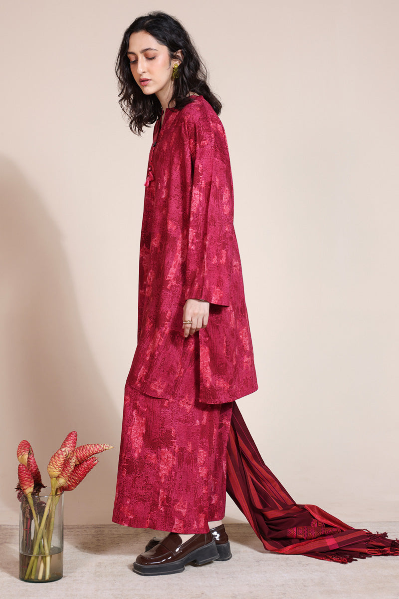 Denim Bleach Co-Ord Set