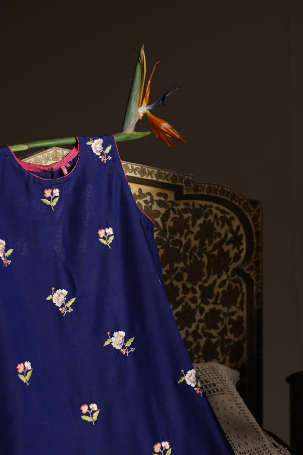 Embroidered Floral Splendor Set