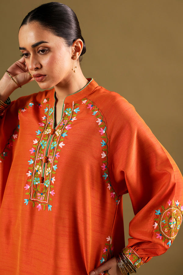 Tajik Rang Embroidered Set