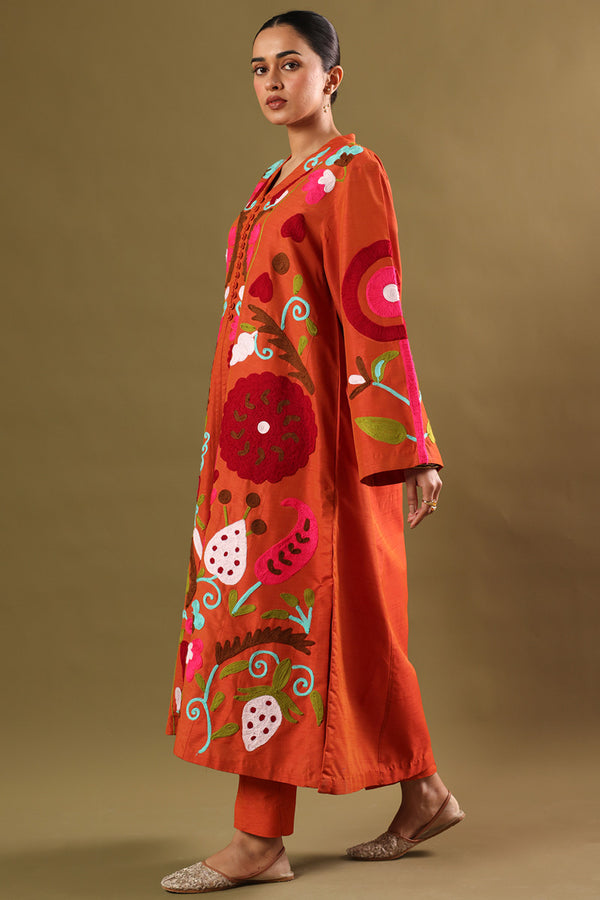 Embroidered Tajik Kurta