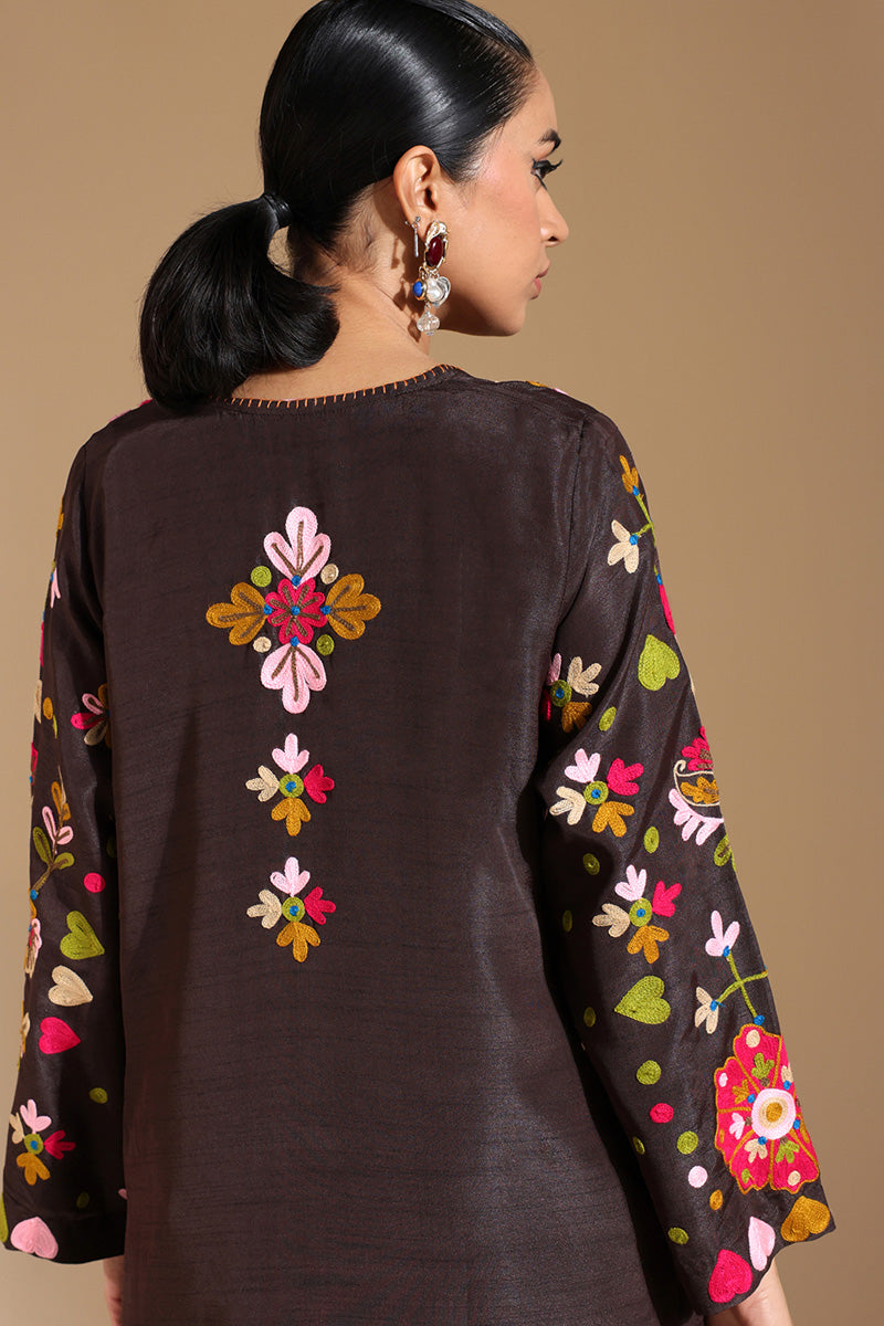 Folk Opulence Embroidered Set