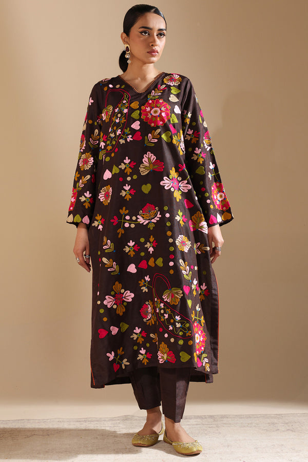 Folk Opulence Embroidered Set