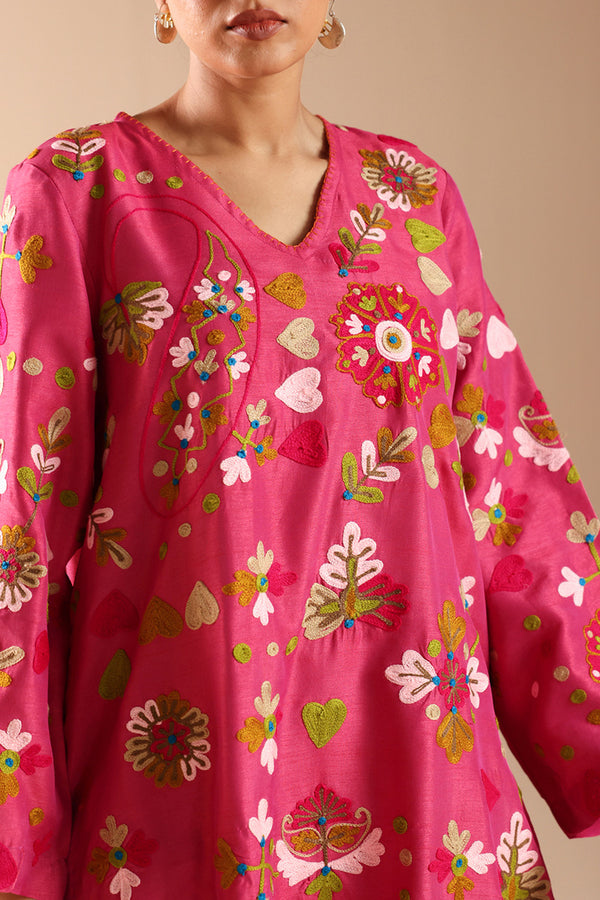 Folk Opulence Embroidered Set