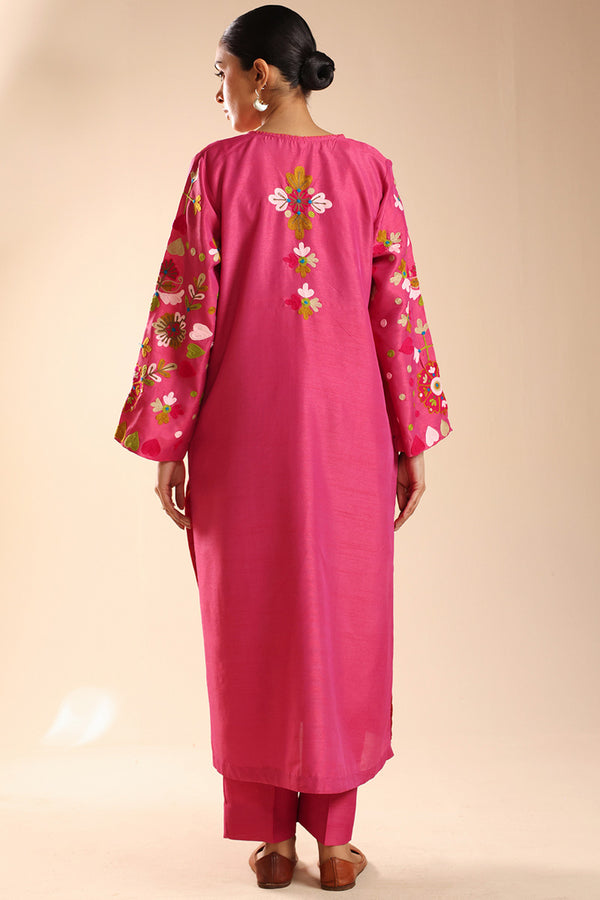 Folk Opulence Embroidered Set