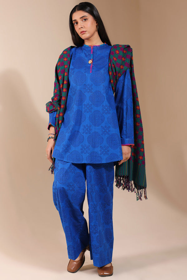 Wooden Block-Printed Set