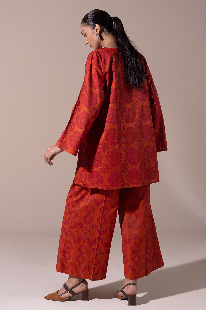 Wooden Block-Printed Co-ord Set