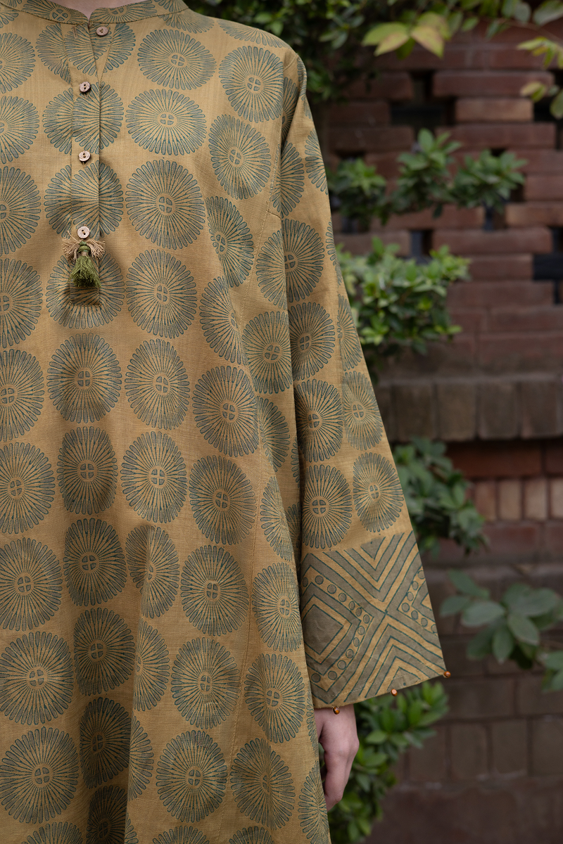 Block-Printed Wooden Set