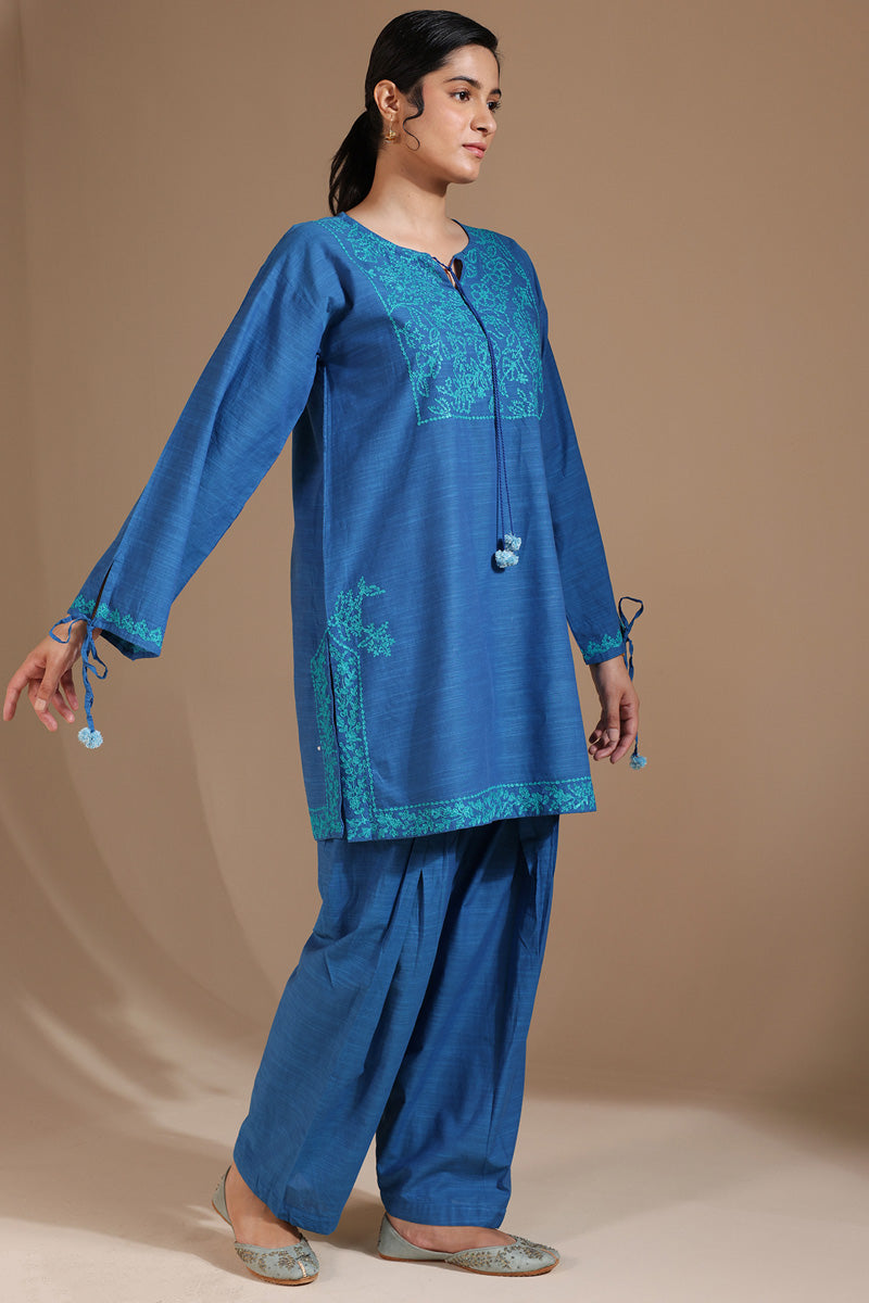 blue