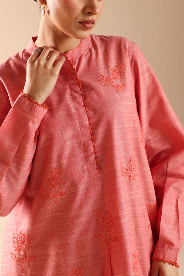 Dotted Embroidered Set