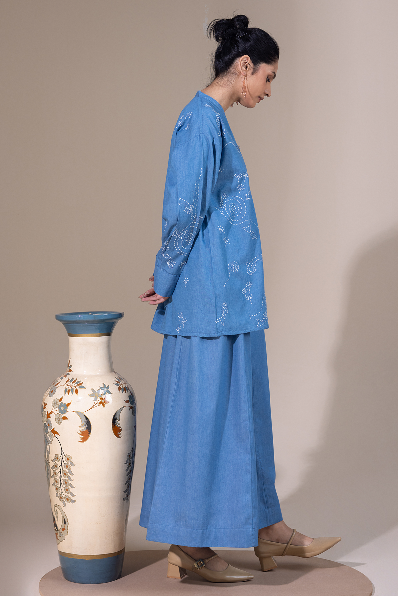 Sashiko Skirt Set