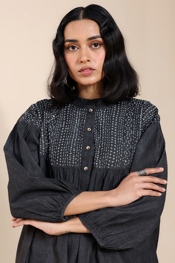 Sashiko Denim Co-Ord Set