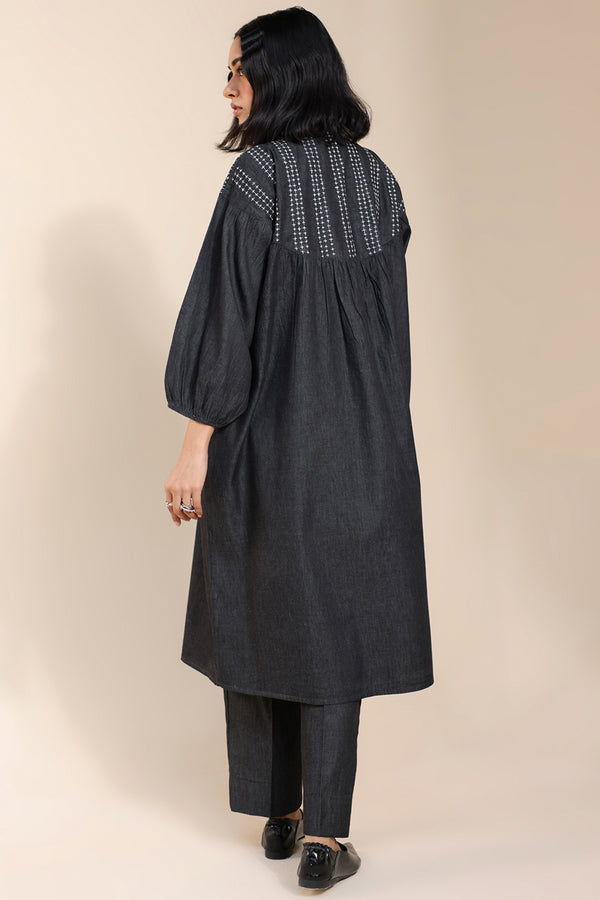 Sashiko Denim Co-Ord Set