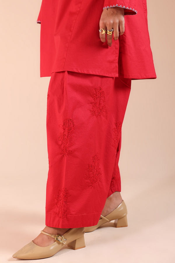 Tonal Embroidered Set