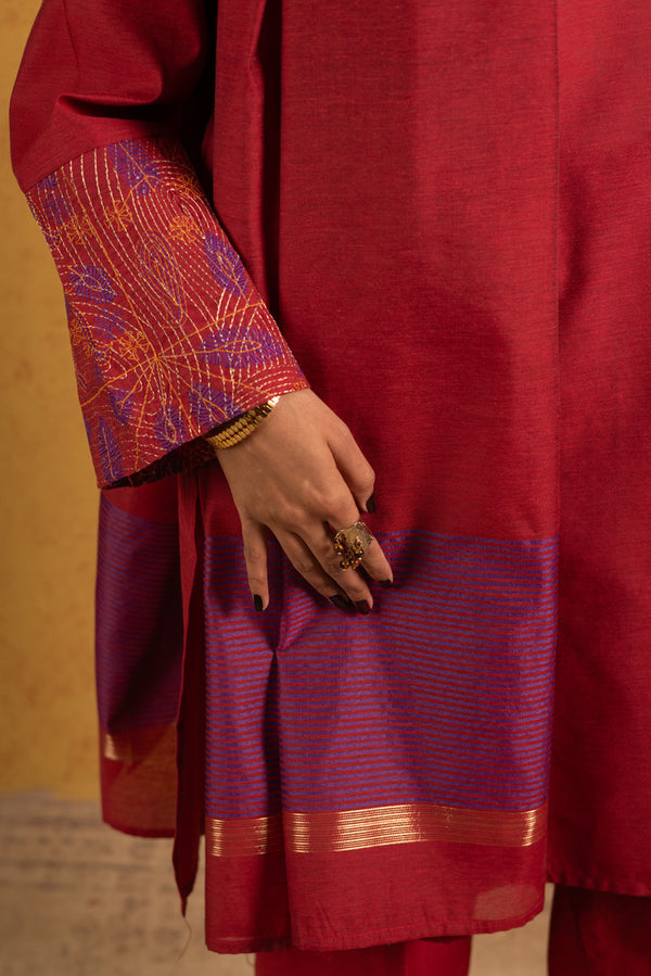 Weave Story Lurex 3-Piece Suit