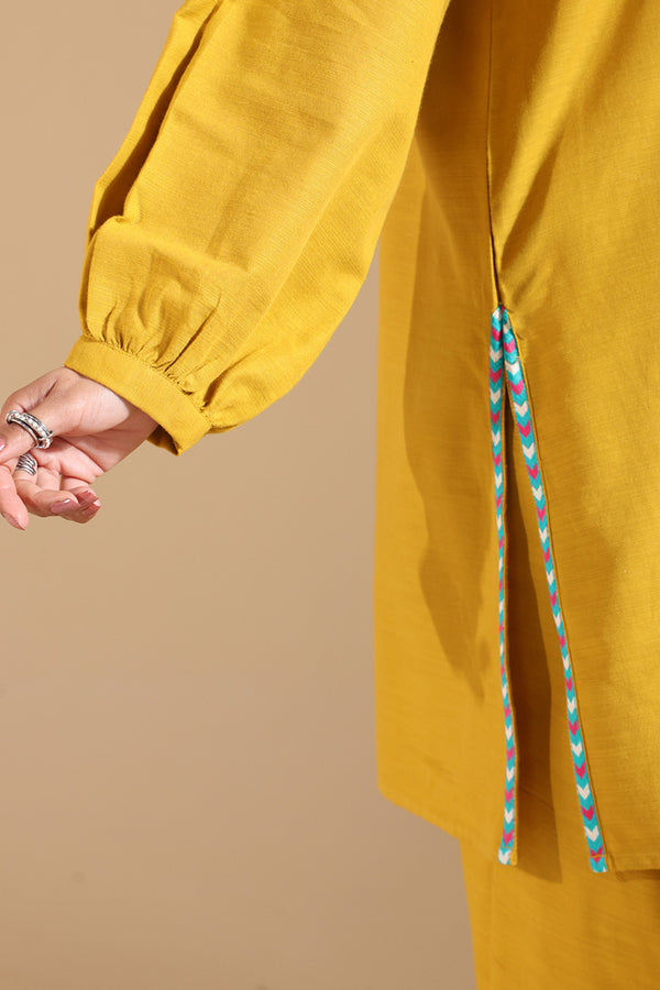 Embroidered Damask Duo-Set