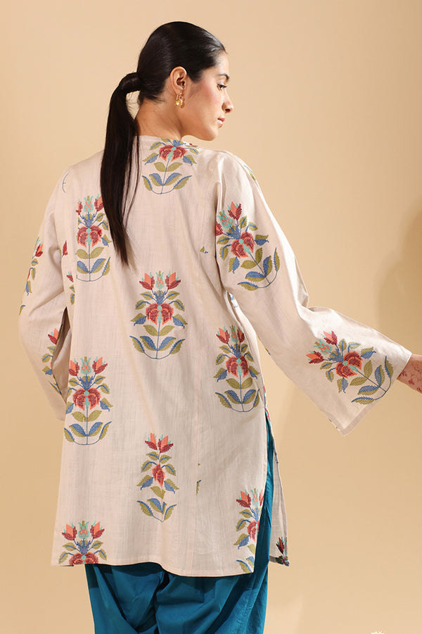 Embroidered Pixel Play Kurta