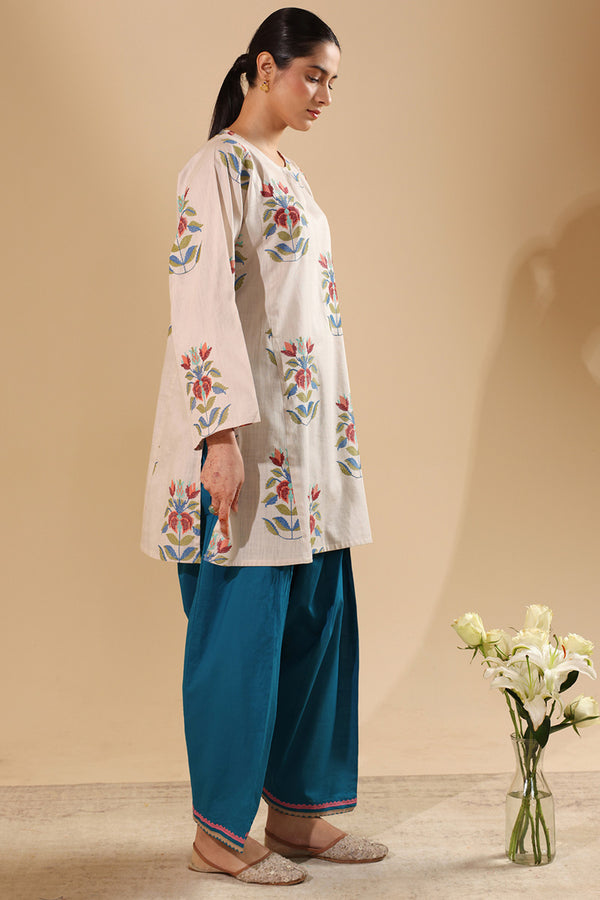 Embroidered Pixel Play Kurta