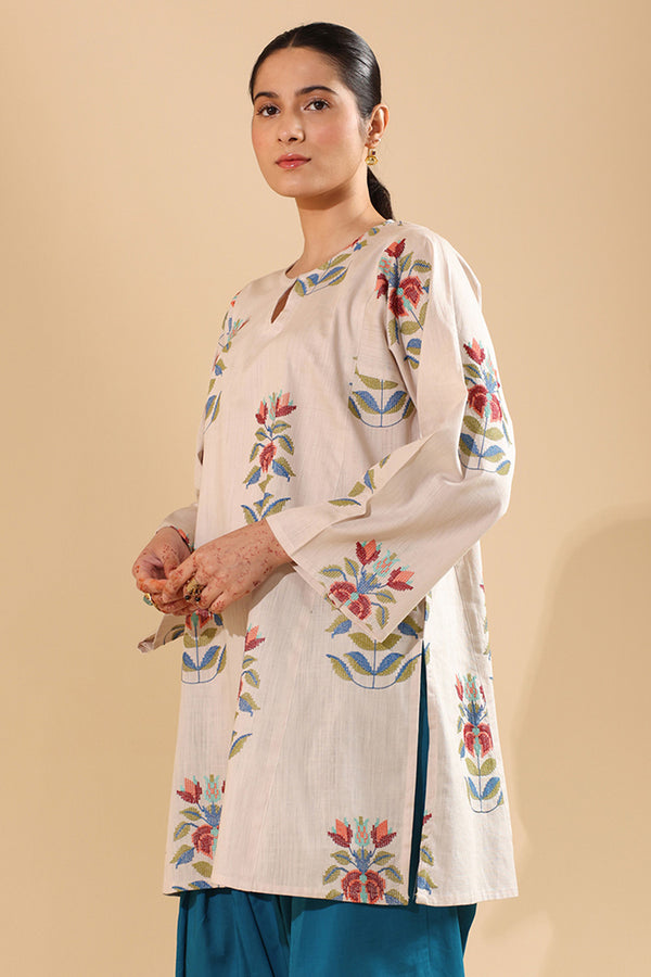 Embroidered Pixel Play Kurta