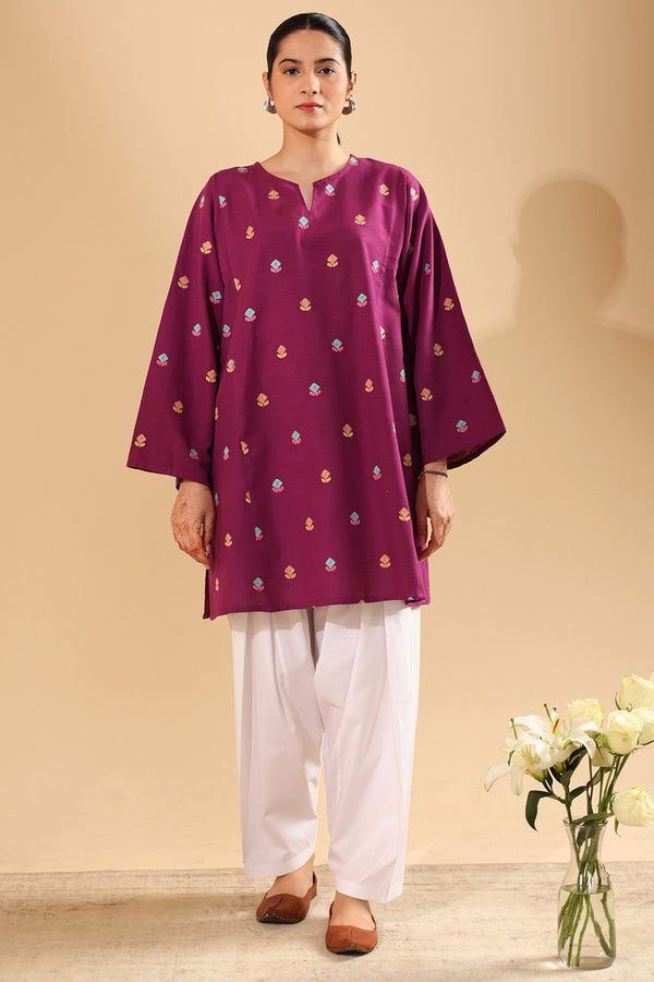 Embroidered Pixel Play Kurta