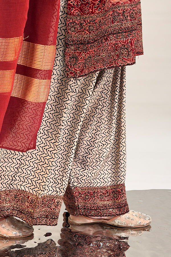 Ajrak Riwayat 3-Piece Ensemble