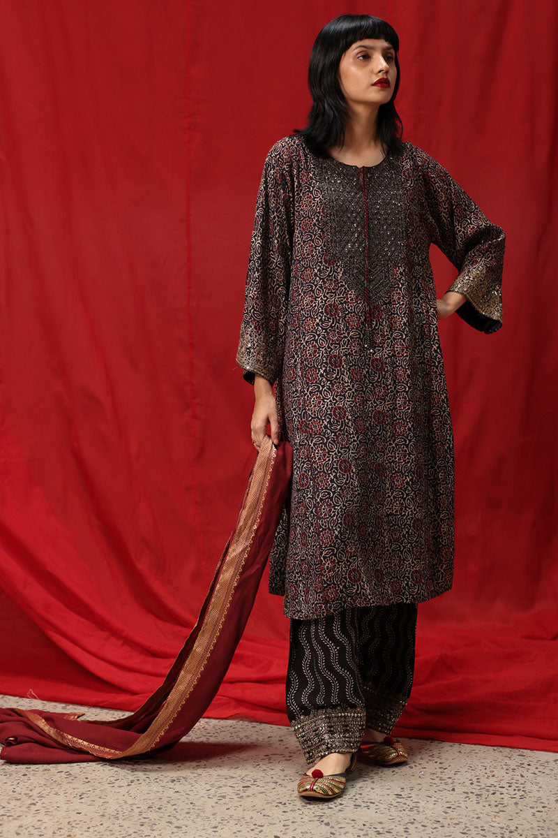 Ajrak Opulence 3-Piece Suit