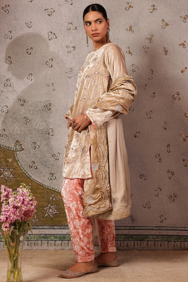 Velvet Bahaar 3-Piece Ensemble