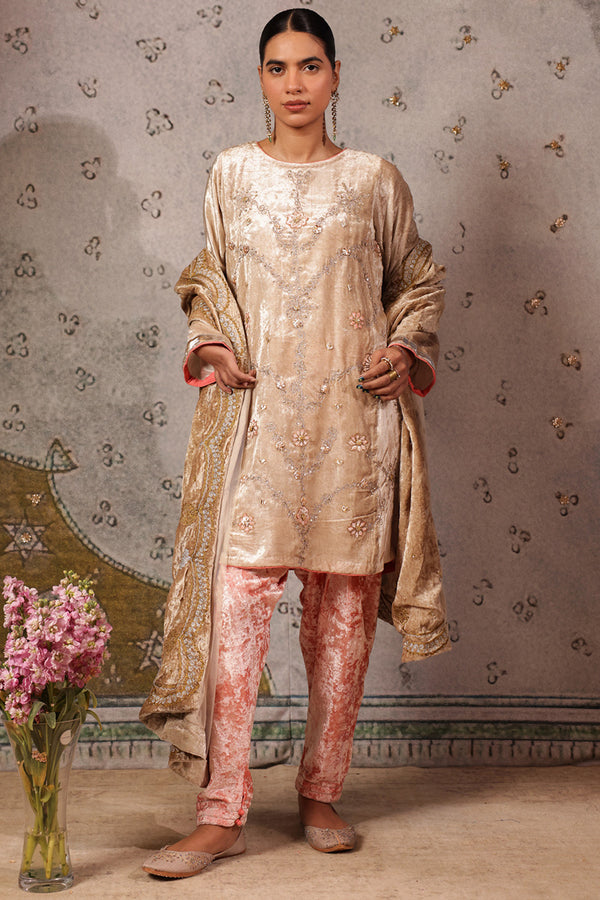 Velvet Bahaar 3-Piece Ensemble