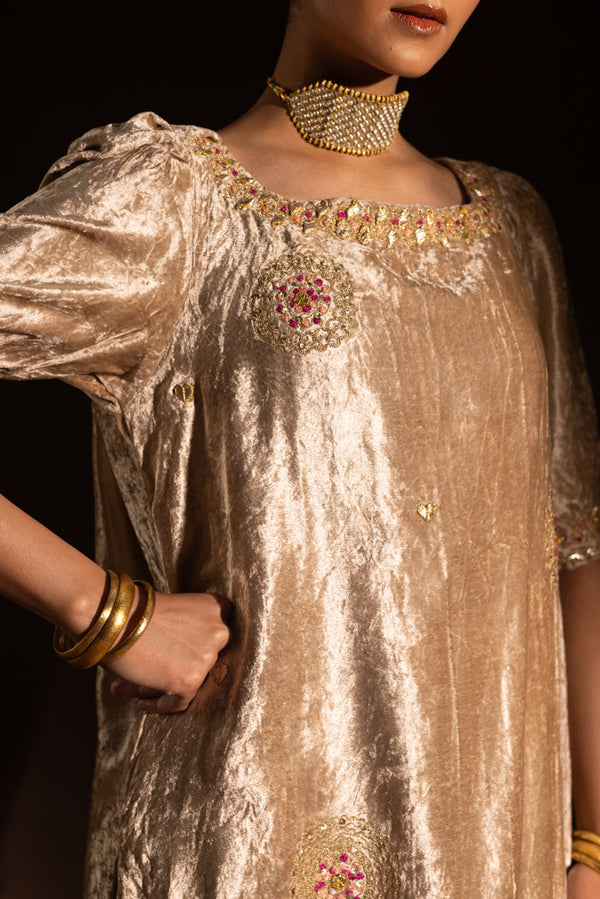 Zouq-e-Bahaar Gharara Set