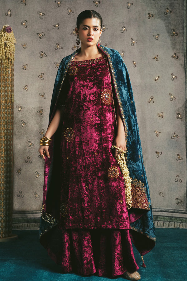 Zouq-e-Bahaar Gharara Set