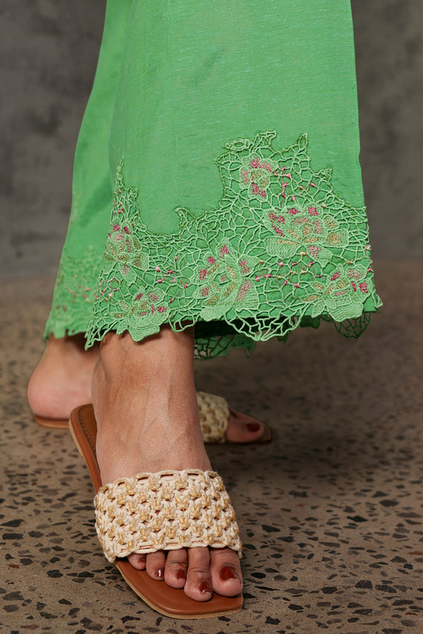 Oriental Florals Button Down Set