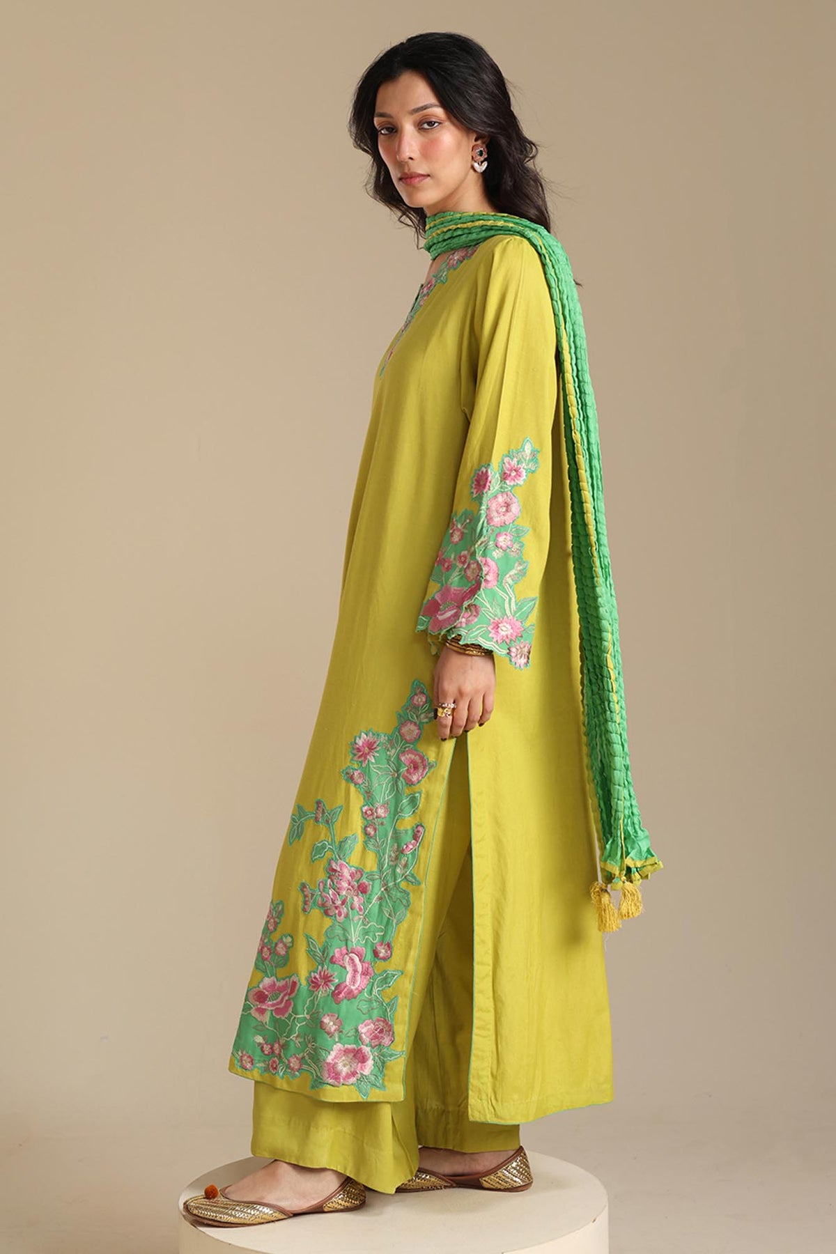 Gulkaar Embroidered Set