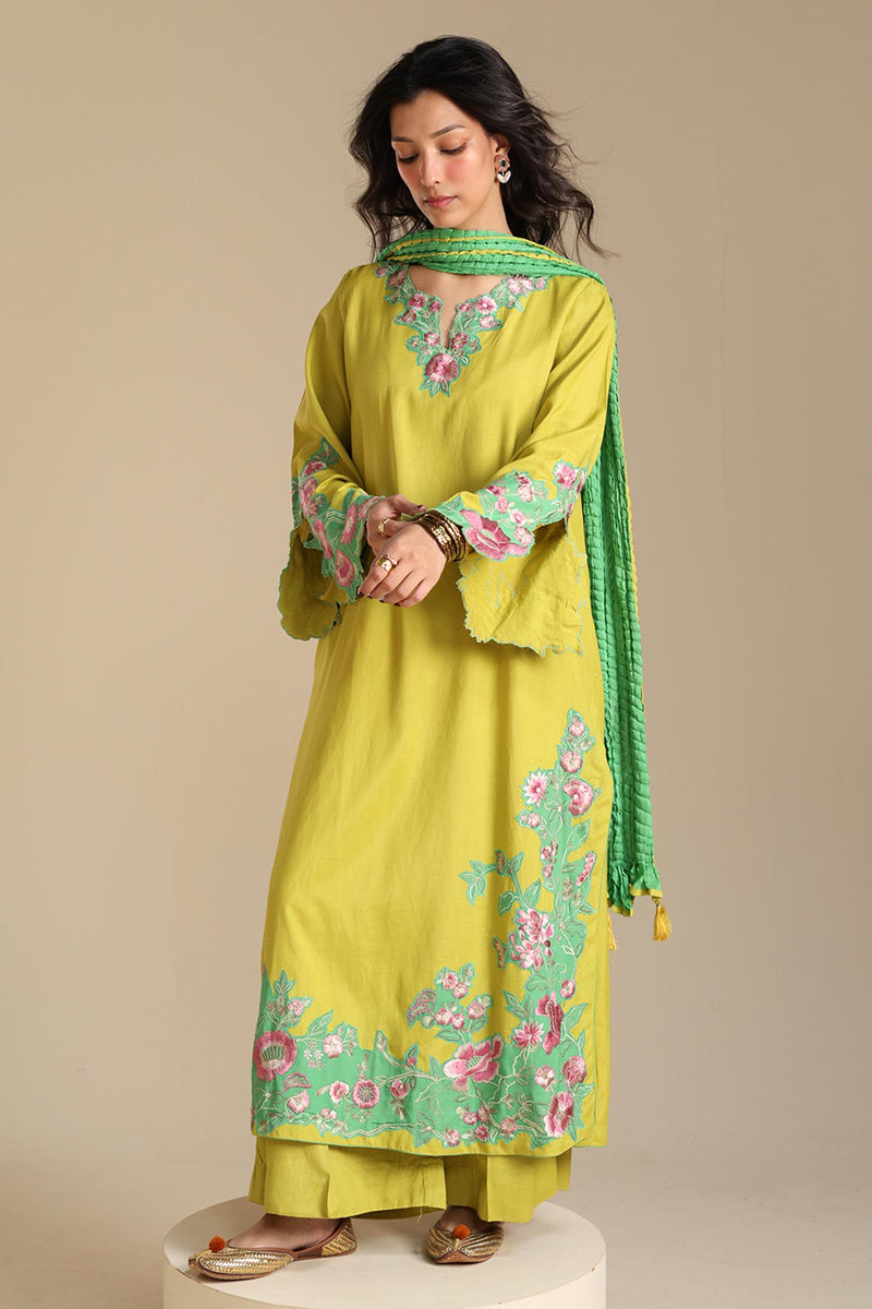 Gulkaar Embroidered Set