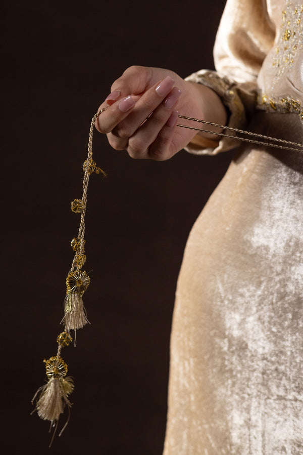 Rich Velvet Embroidered Koti