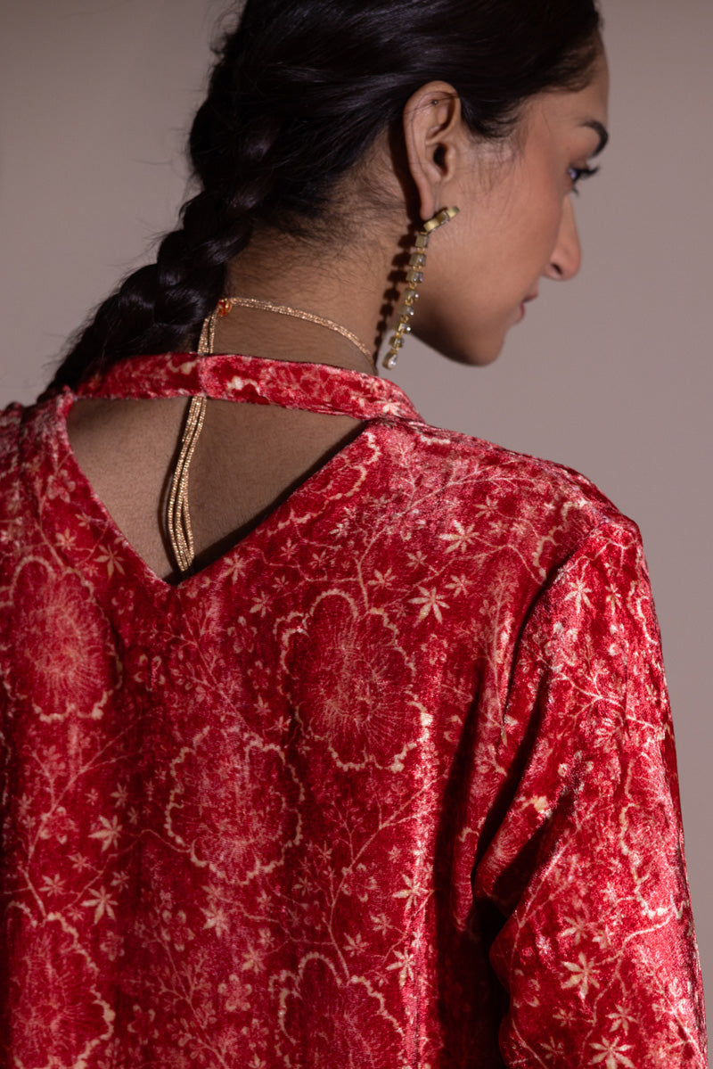 Bahaar Velvet Set