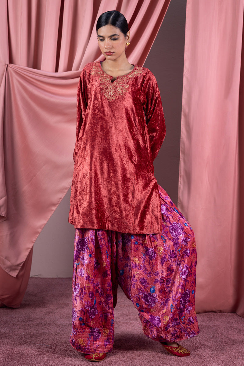 Velvet Farshi Set