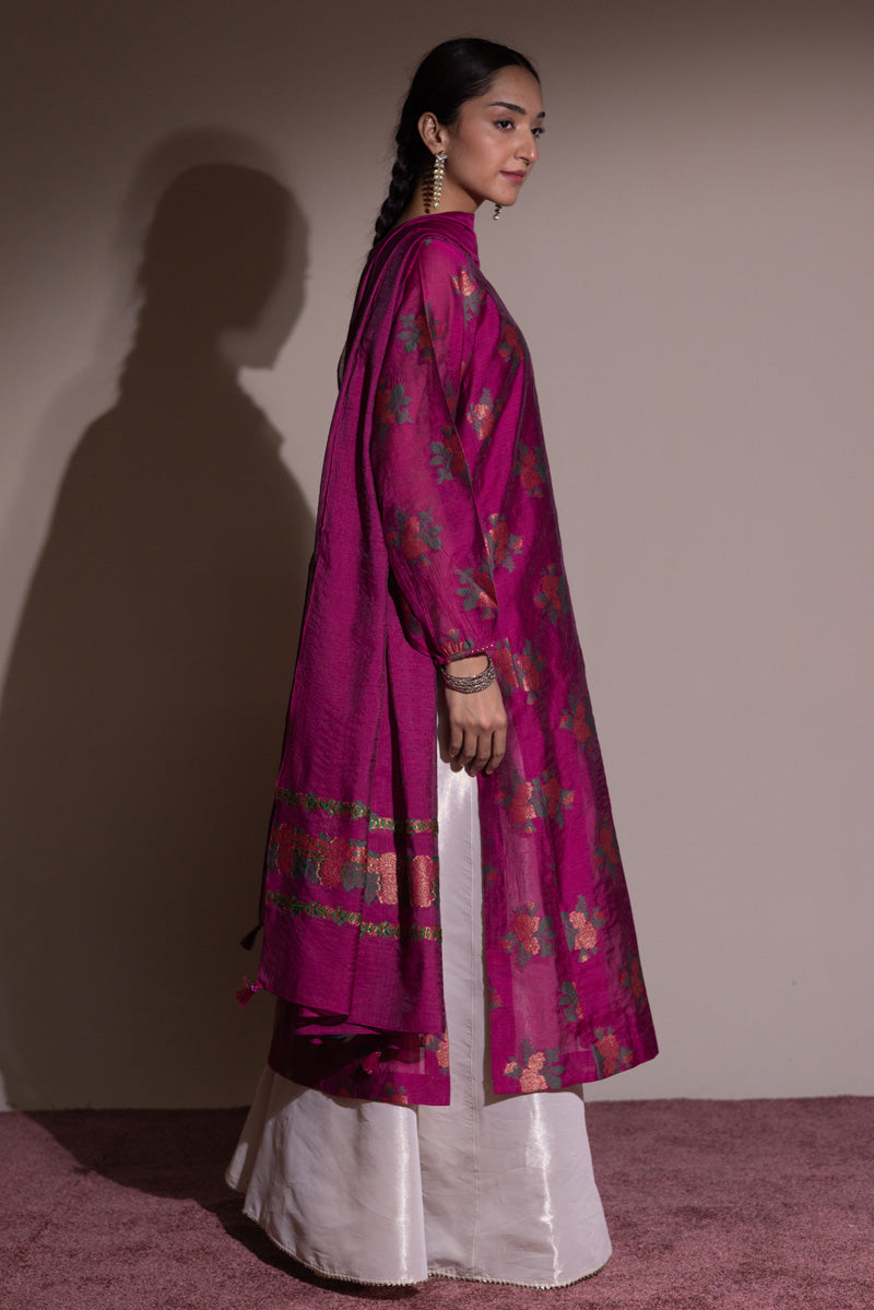 Jacquard Golden Rose Duo-Set