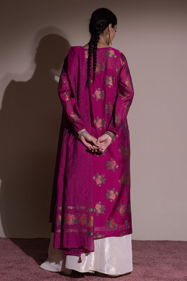 Jacquard Golden Rose Duo-Set