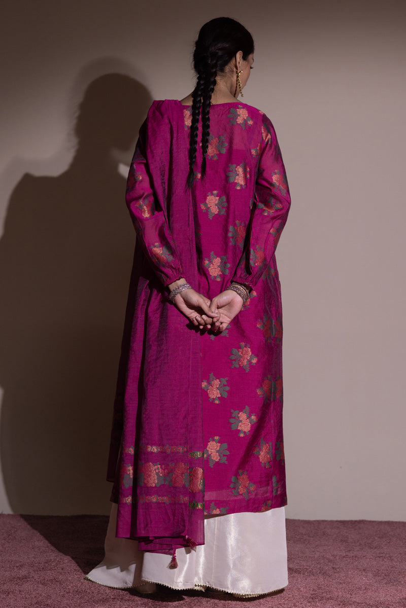 Jacquard Golden Rose Duo-Set