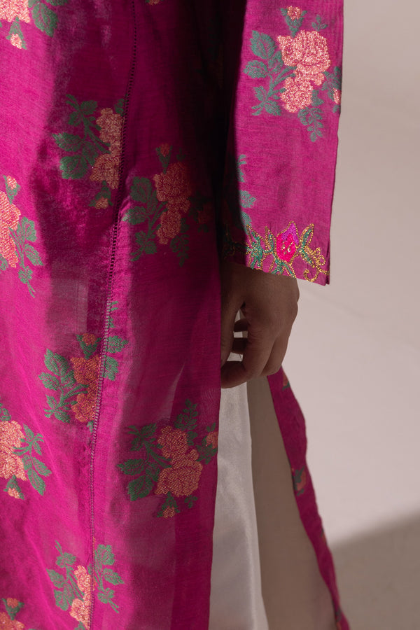 Golden Rose Jacquard Shirt