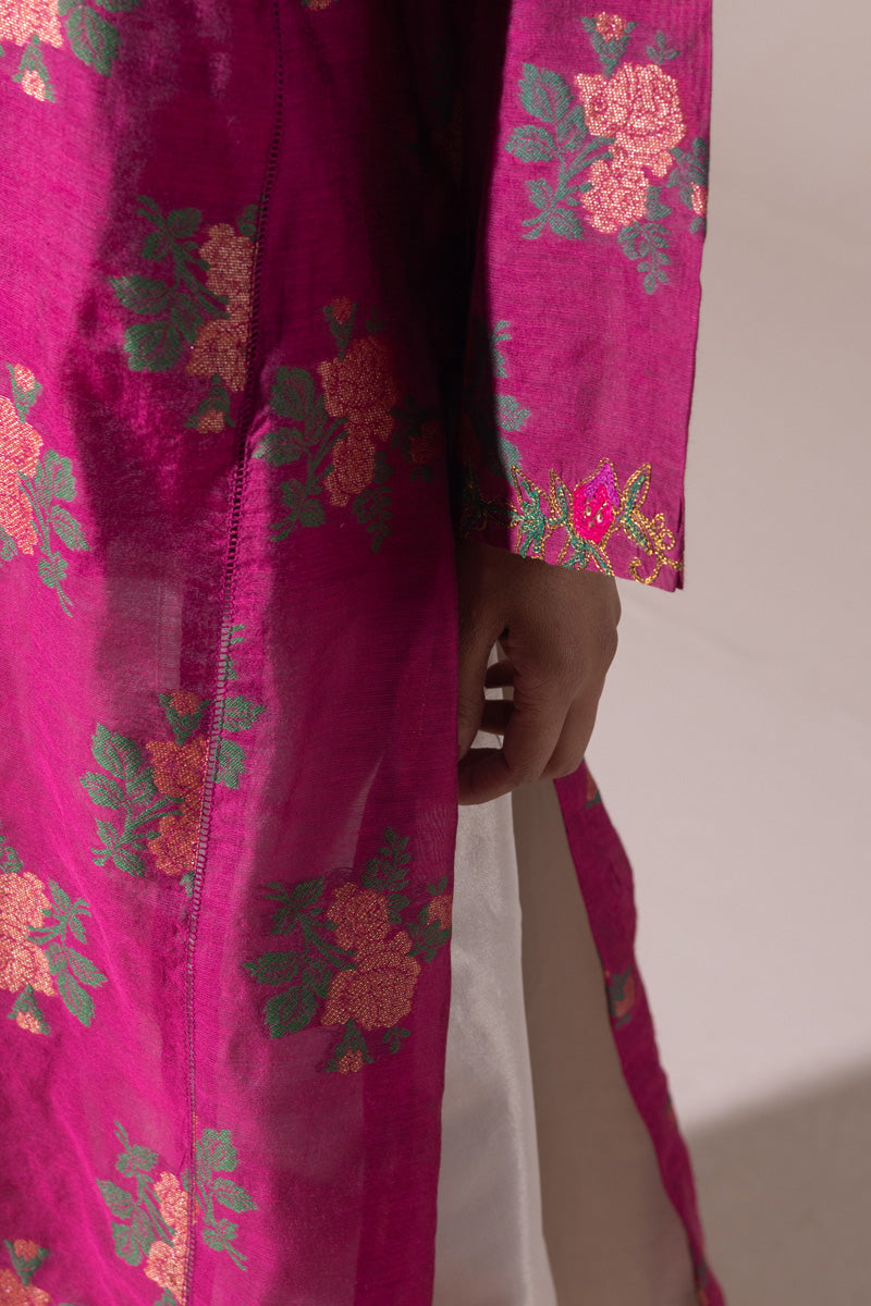 Golden Rose Jacquard Shirt