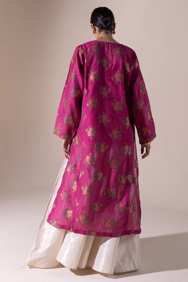 Golden Rose Jacquard Shirt