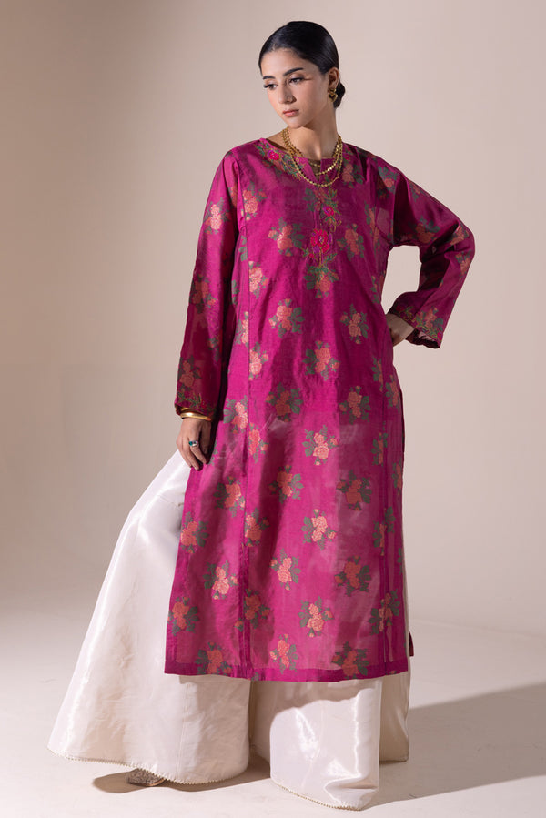 Golden Rose Jacquard Shirt