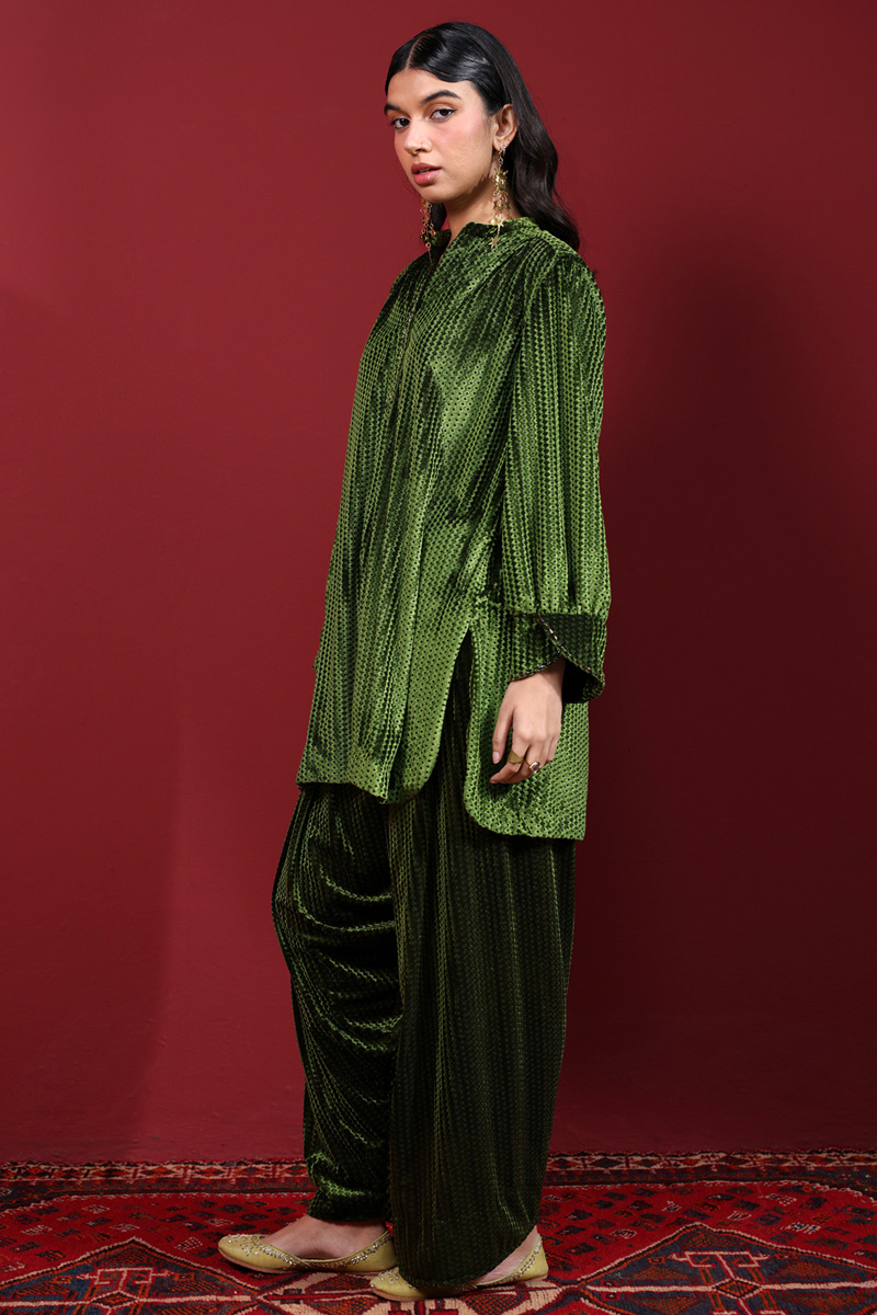 Shandaar Velvet Co-Ord Set