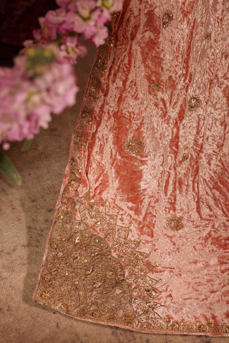 Regal Velvet Drape Shawl