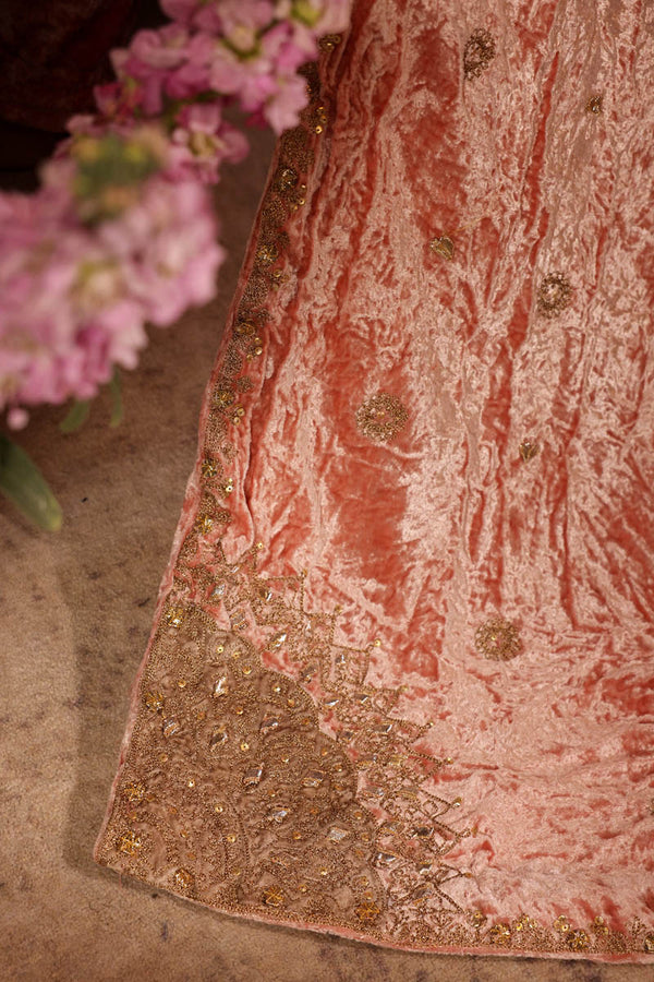 Regal Velvet Drape Shawl