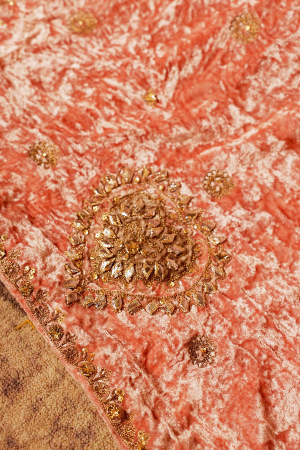 Regal Velvet Drape Shawl