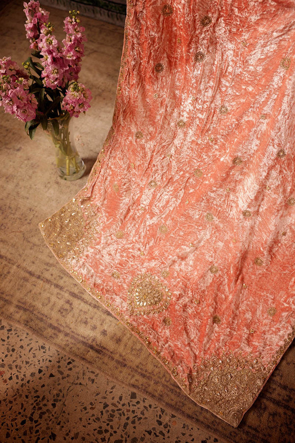 Regal Velvet Drape Shawl