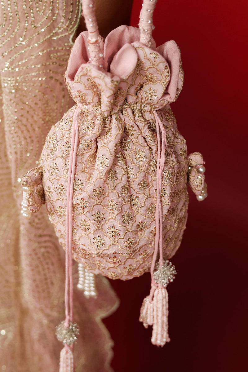 Embroidered Bridal Bag
